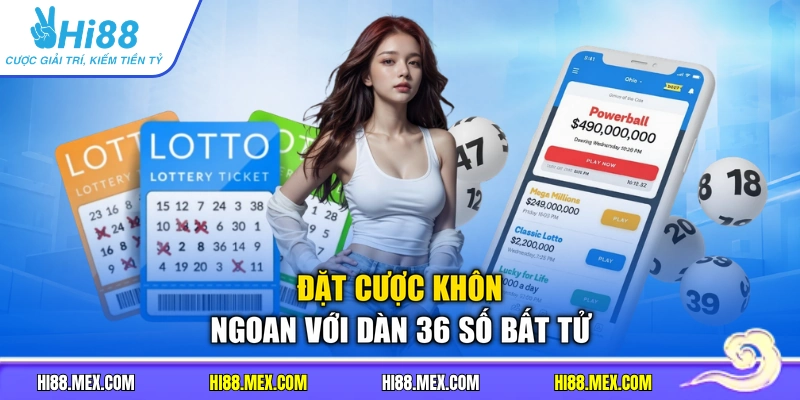 Đặt cược khôn ngoan với dàn 36 số bất tử