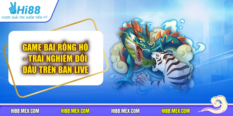 Game Bài Rồng Hổ | Trải Nghiệm Đối Đầu Trên Bàn Live