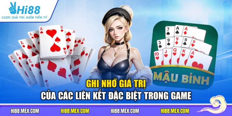 Ghi nhớ giá trị của các liên kết đặc biệt trong game