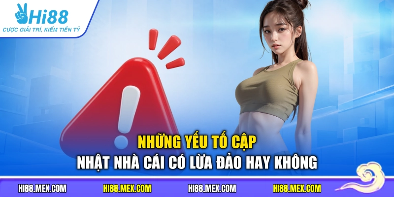 Những yếu tố cập nhật nhà cái có lừa đảo hay không